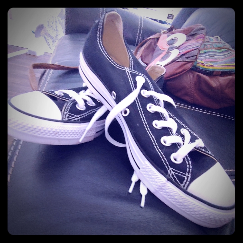 New Black Converse Allstar
